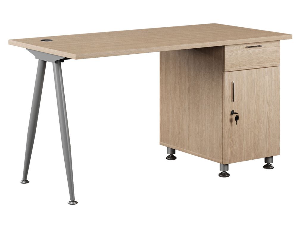 Bàn làm việc chân sắt HR140HLC8 - Image 3