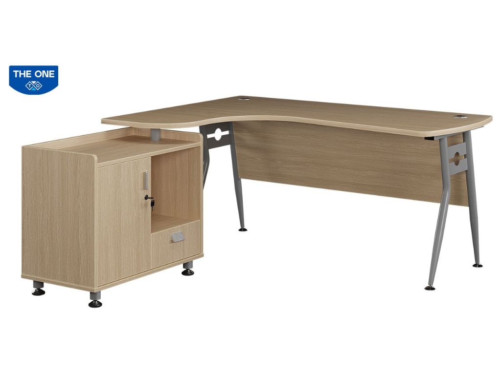 Bàn làm việc chân sắt HR160C1 - Image 3