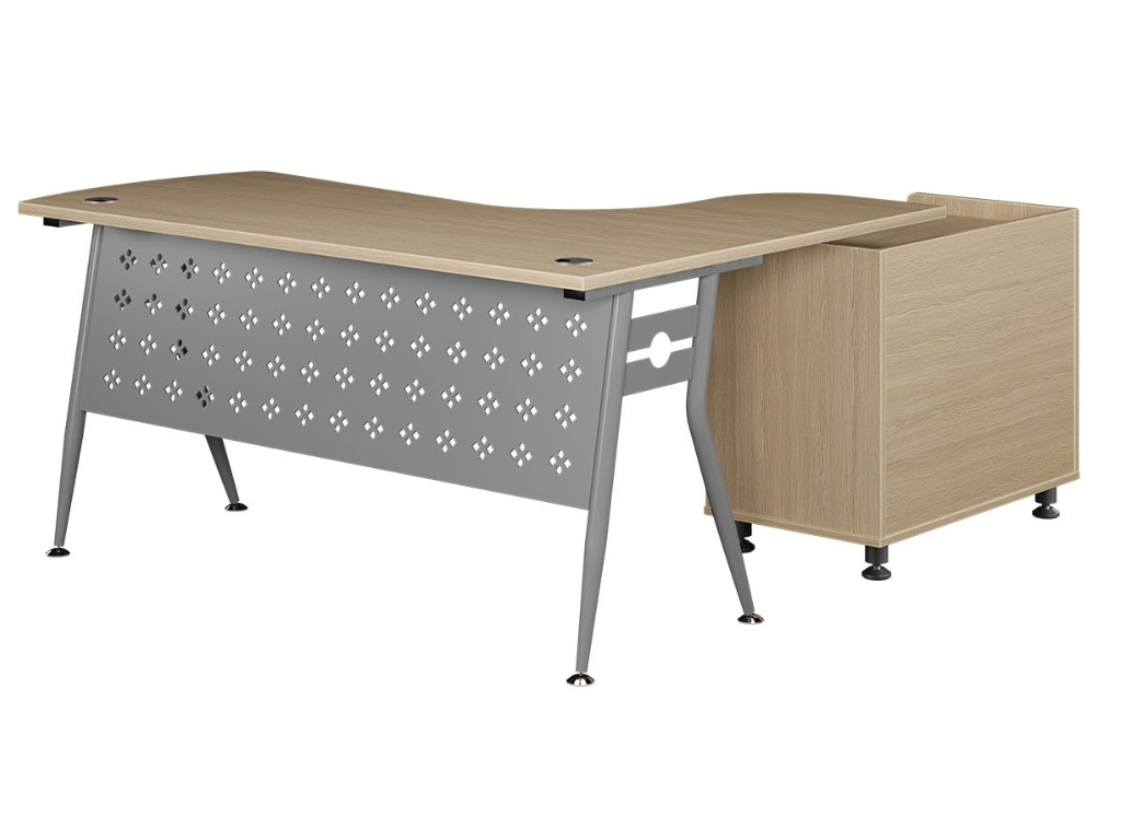 Bàn làm việc chân sắt HR160C1 - Image 2