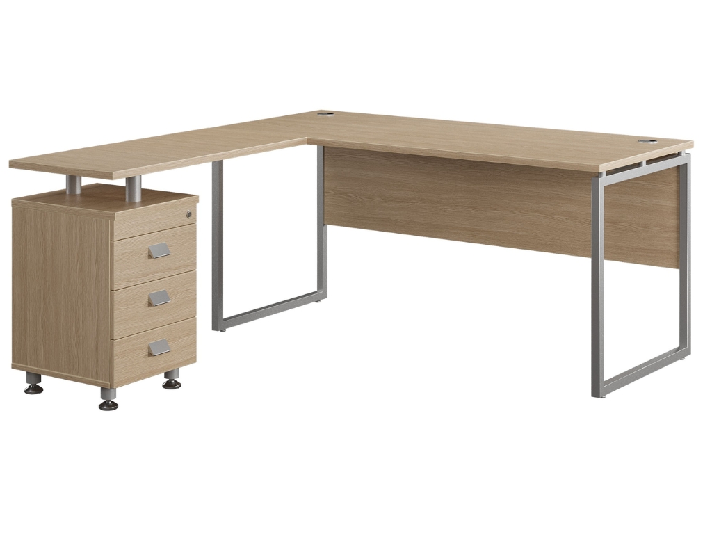 Bàn làm việc chân sắt HR160C2 - Image 2
