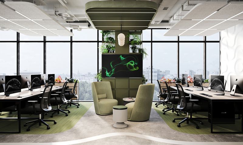 Dịch vụ thiết kế - thi công nội thất văn phòng trọn gói tại Tiền Giang