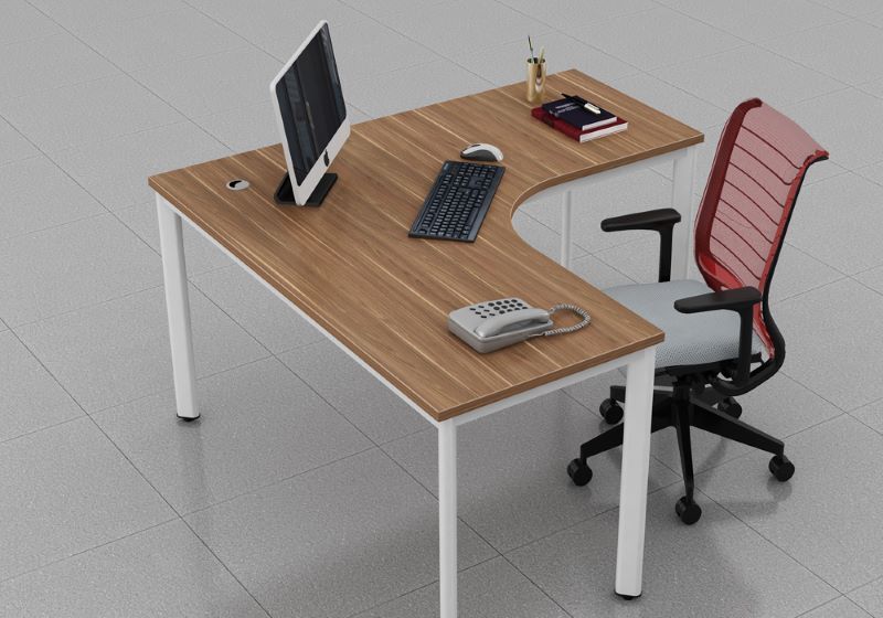 Bàn làm việc chân sắt Tiền Giang 5