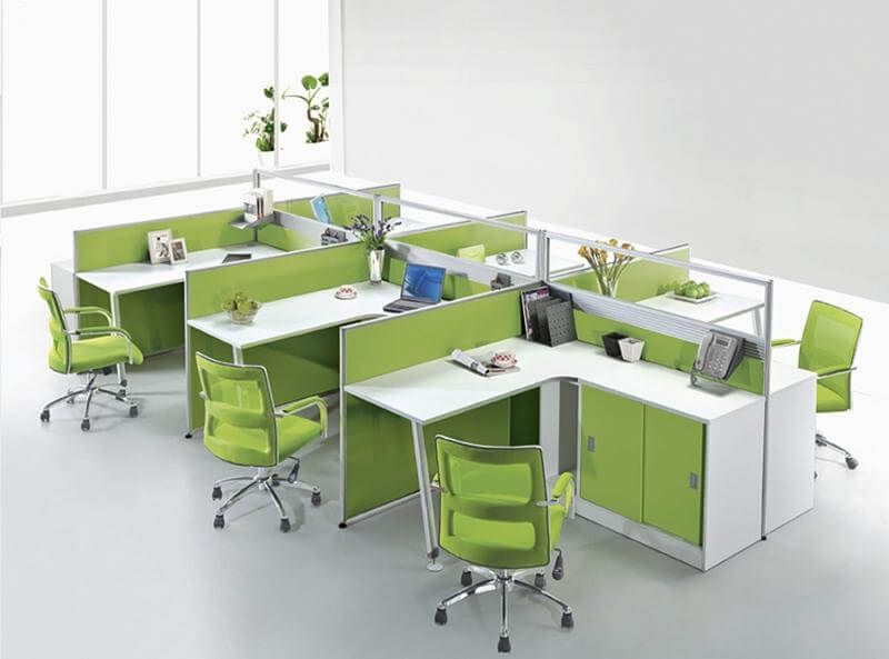 Bố trí cụm bàn làm việc khoa học cho doanh nghiệp