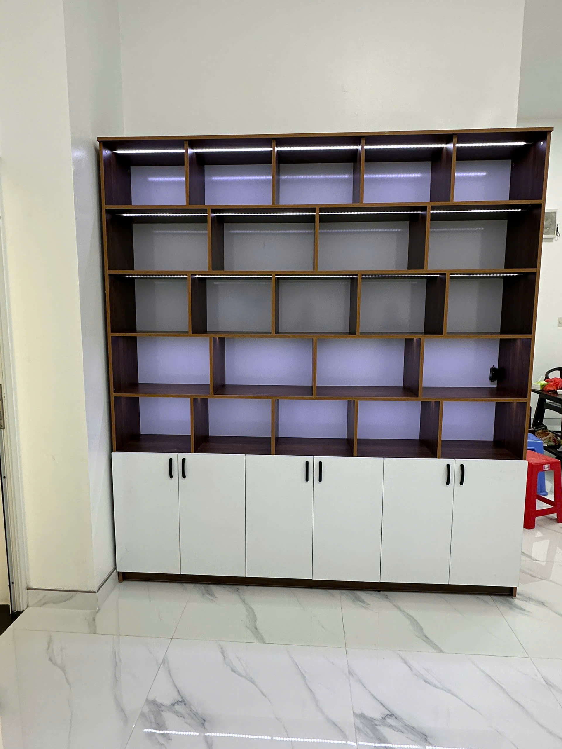 tủ hồ sơ văn phòng gỗ hiện đại tại Tiền Giang