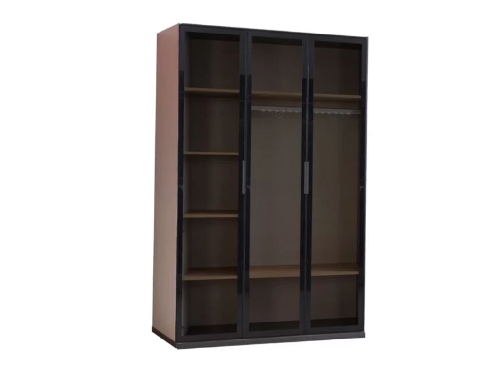 Tủ áo cánh mở kính cường lực MHT21 - Image 3
