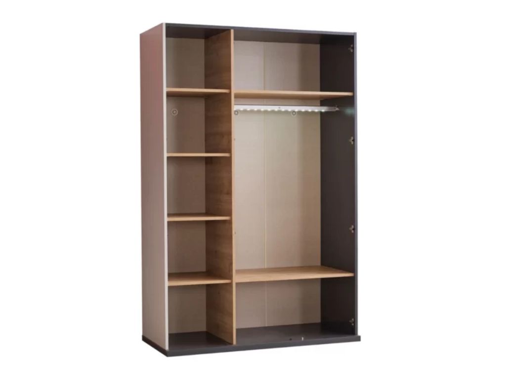 Tủ áo cánh mở kính cường lực MHT21